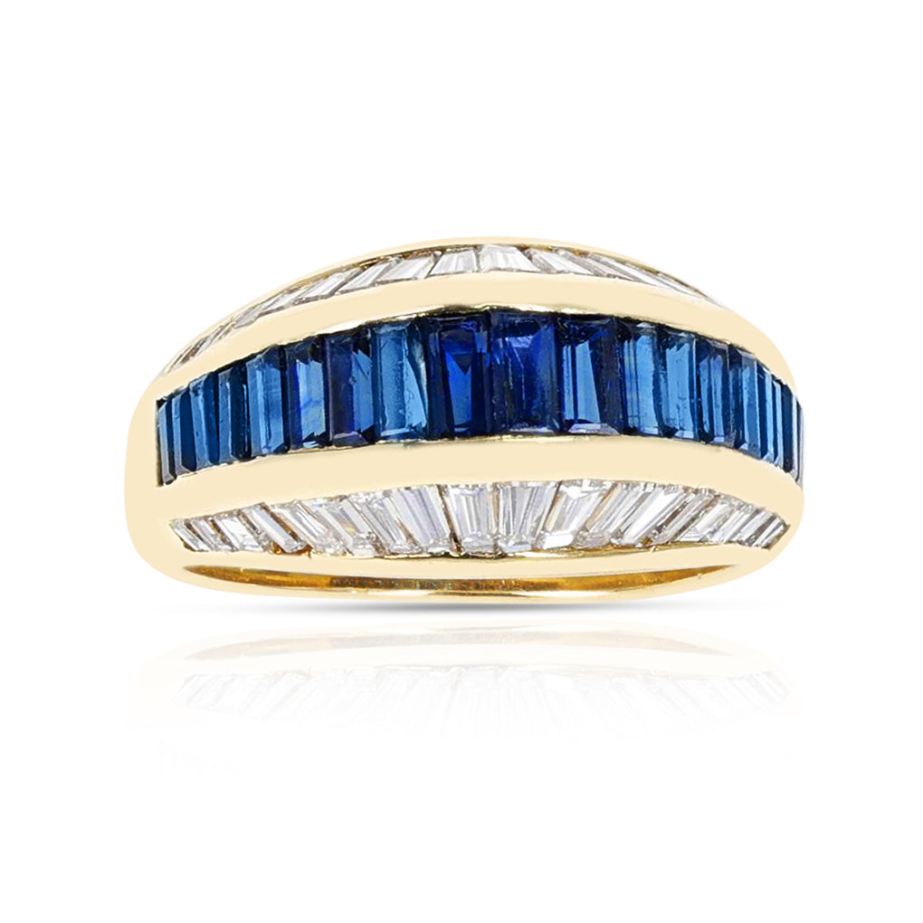 Cartier blue sapphire discount ring