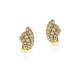 Van Cleef & Arpels Three Arch Earrings, 18k