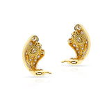 Van Cleef & Arpels Three Arch Earrings, 18k