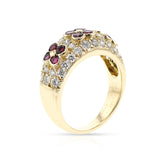 Van Cleef & Arpels Ruby and Diamond 18k Yellow Gold Ring