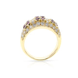 Van Cleef & Arpels Ruby and Diamond 18k Yellow Gold Ring