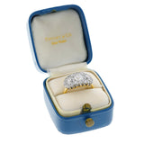 Tiffany & Co. Antique Diamond Ring, Platinum & 18k Yellow Gold