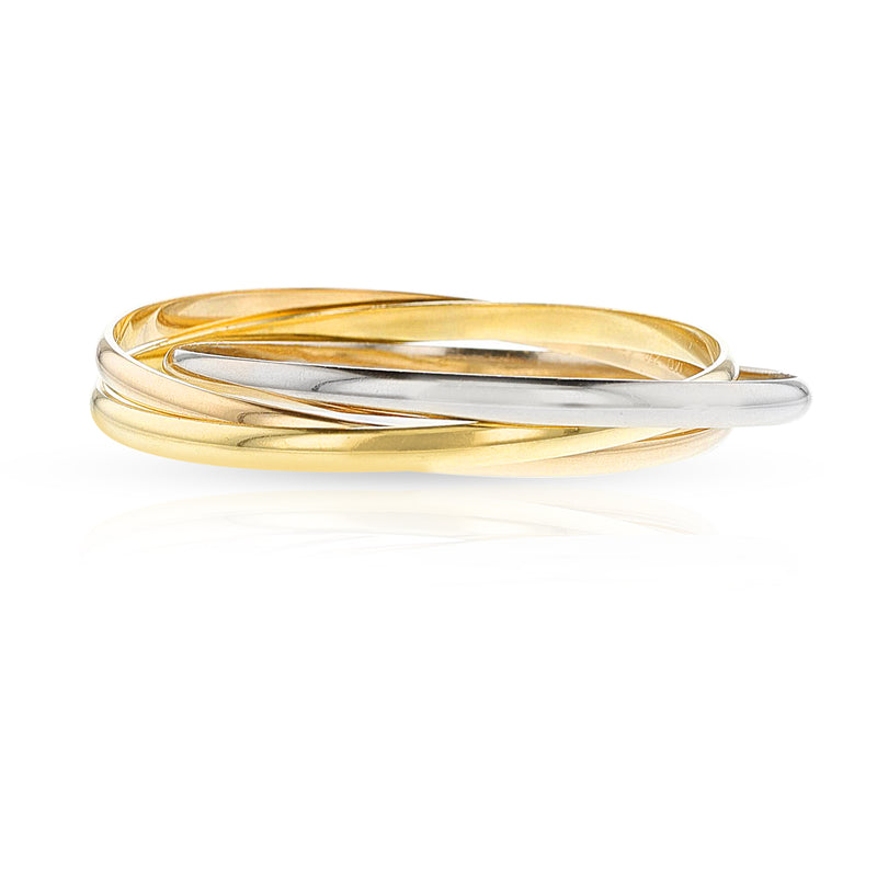 Cartier Trinity Bangle, 18k Gold