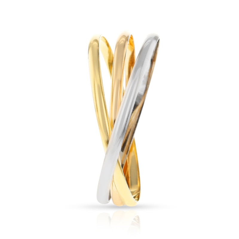 Cartier Trinity Bangle, 18k Gold