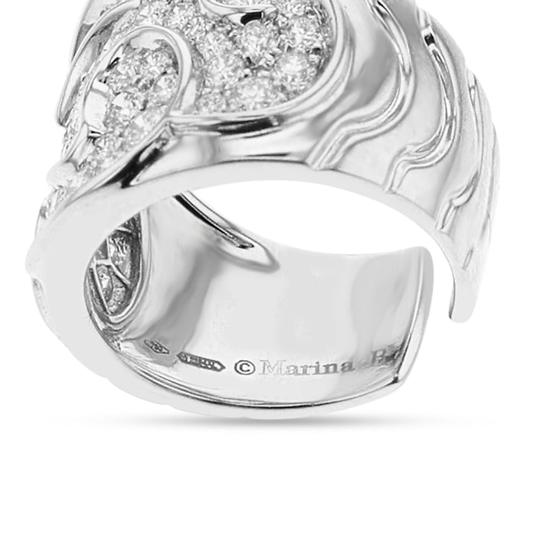 Marina B Diamond Cocktail Ring, 18k