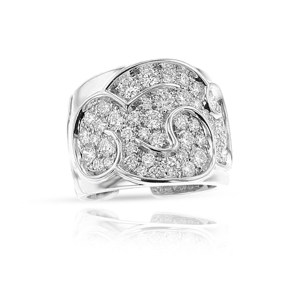 Marina B Diamond Cocktail Ring, 18k