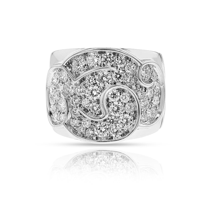 Marina B Diamond Cocktail Ring, 18k