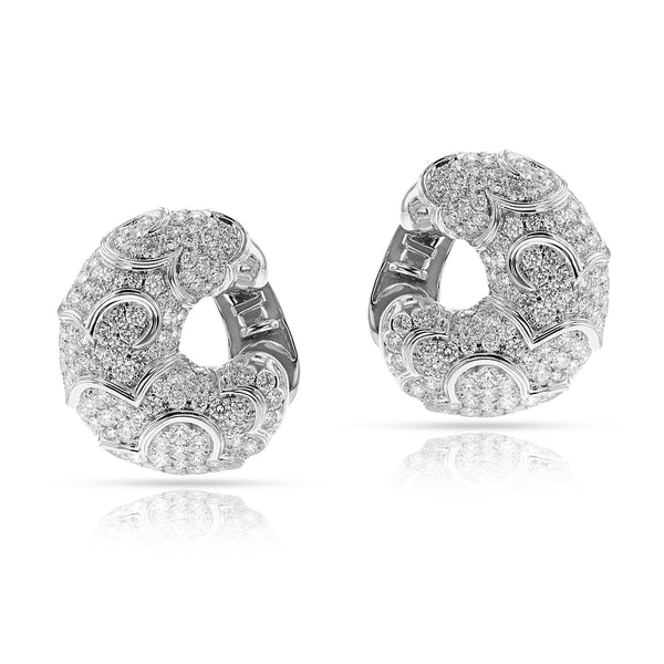 Marina B Diamond Cocktail Earrings, 18k