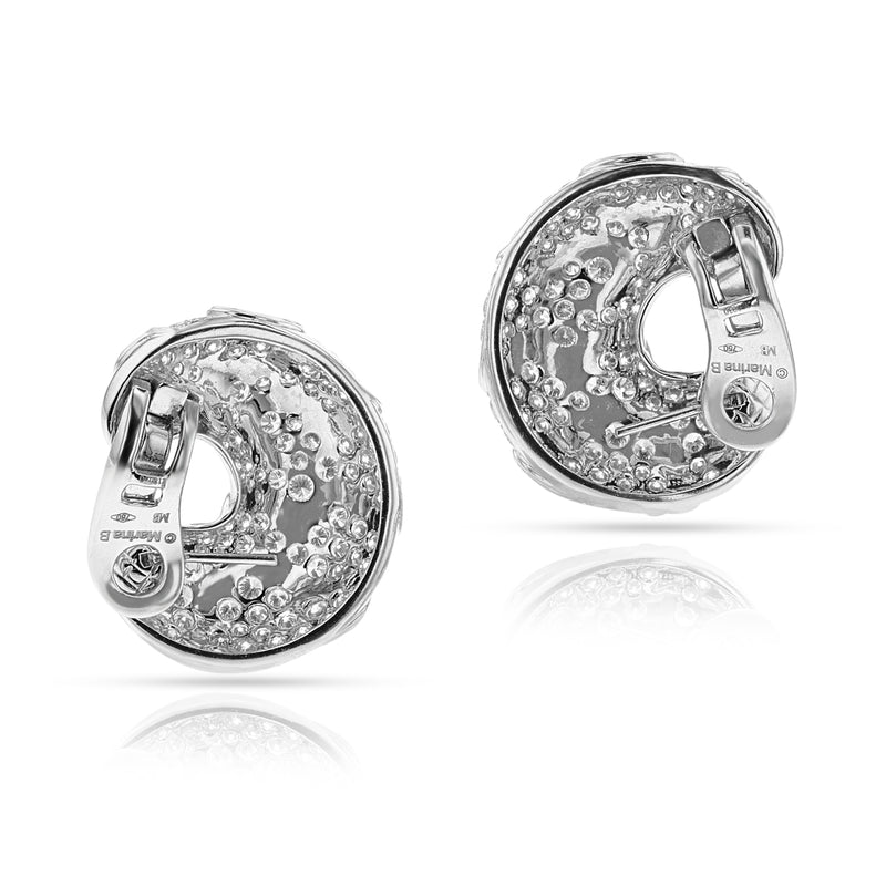 Marina B Diamond Cocktail Earrings, 18k