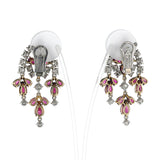 Van Cleef & Arpels Ruby and Diamond Chandelier Earrings, 18k