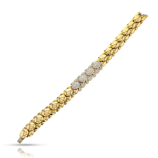 Van Cleef & Arpels Gold and Diamond Bracelet, 18k