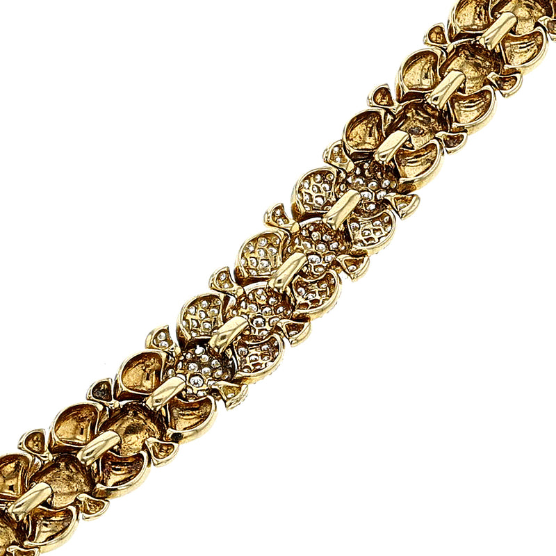 Van Cleef & Arpels Gold and Diamond Bracelet, 18k