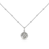 Graff Diamond on Diamond Pendant on a Diamond Chain Necklace